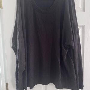 Athleta Black Crew Neck Sweater